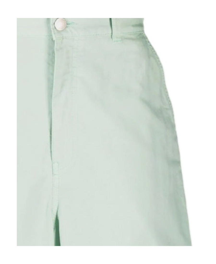 Ami Alexandre Mattiussi Wide-leg Loop-strap Bermuda Shorts In White