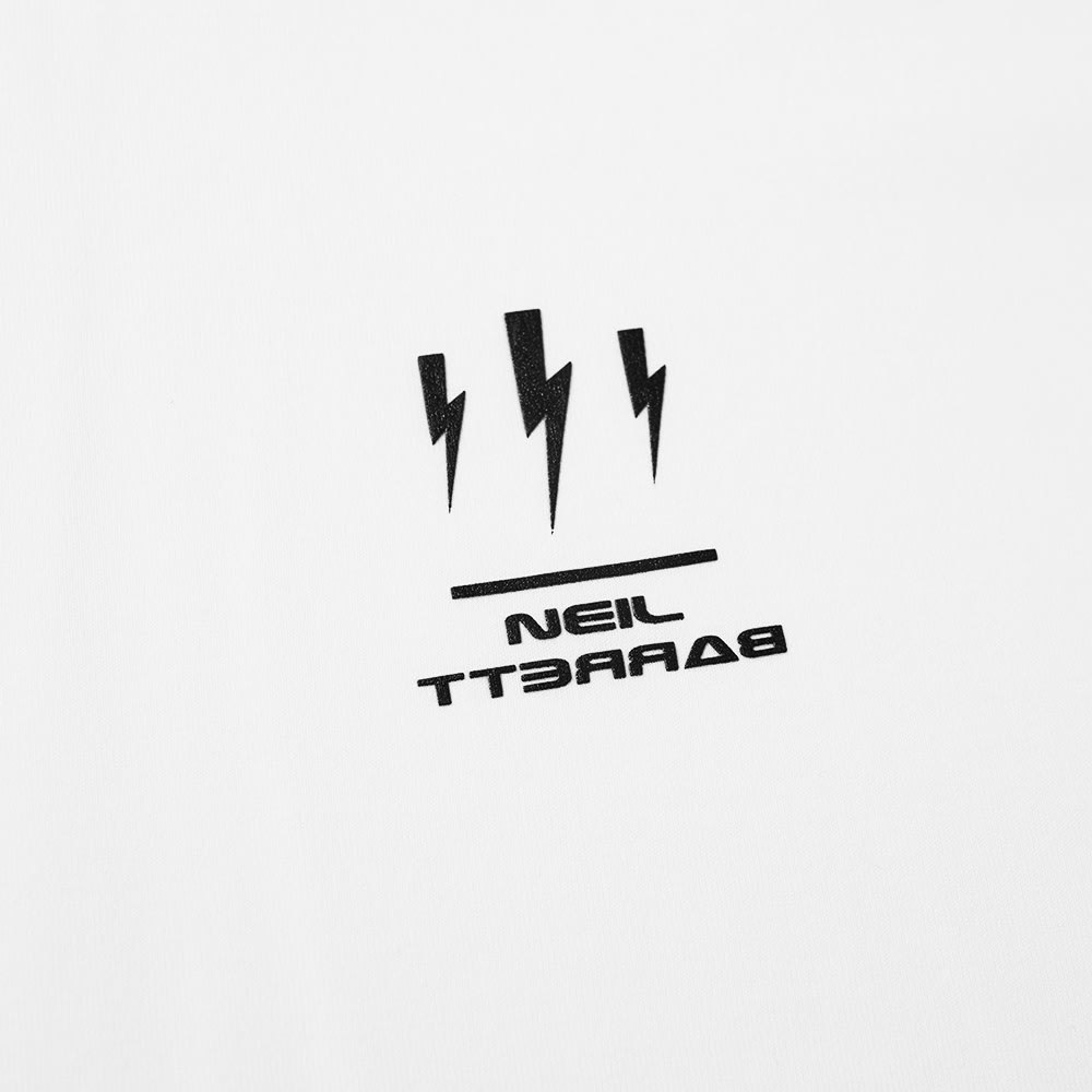 Neil Barrett T-shirt With Round Neck And Short Sleeves In White