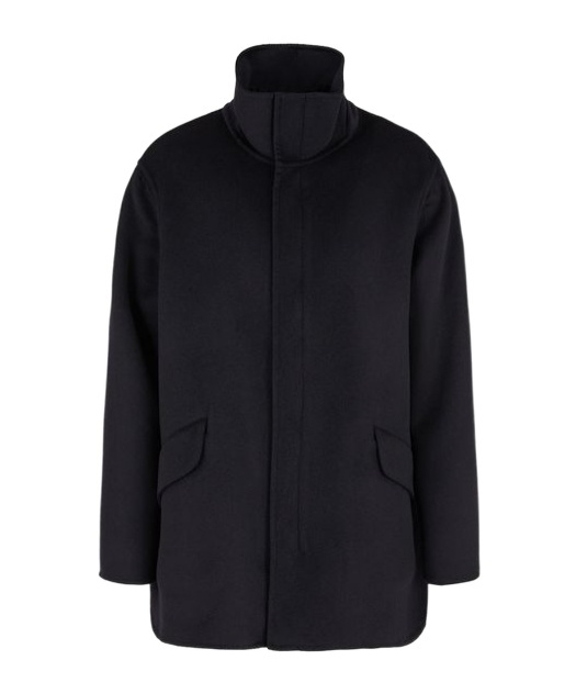 GIORGIO ARMANI GIORGIO ARMANI STRAIGHT HEM PEA COAT