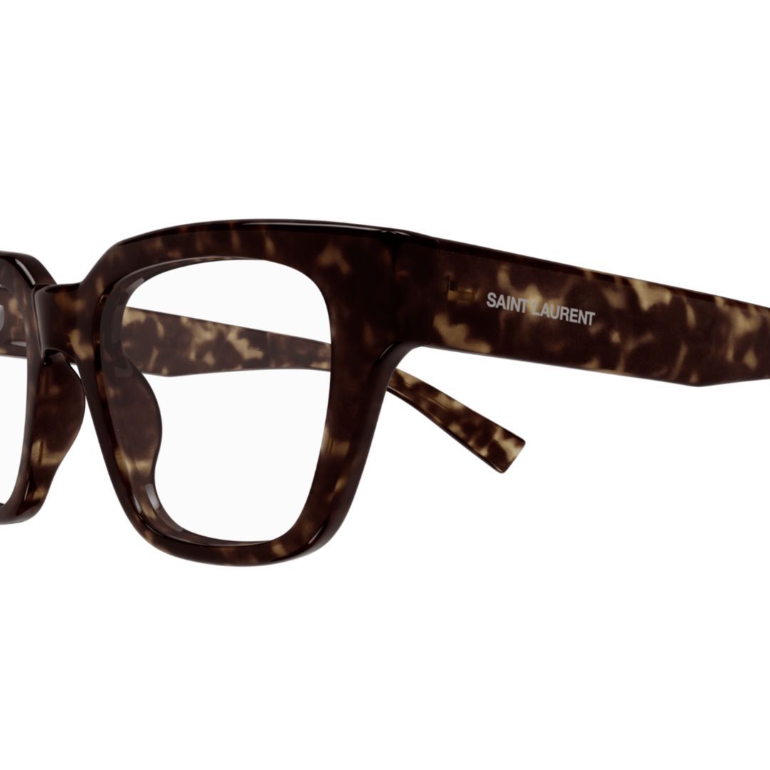 Saint Laurent Square-frame Glasses In Black