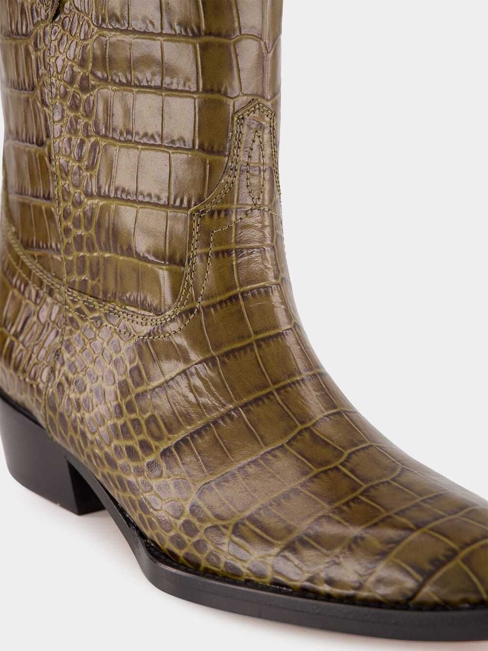 Shop Paris Texas Hilda 35mm Boots In Brown