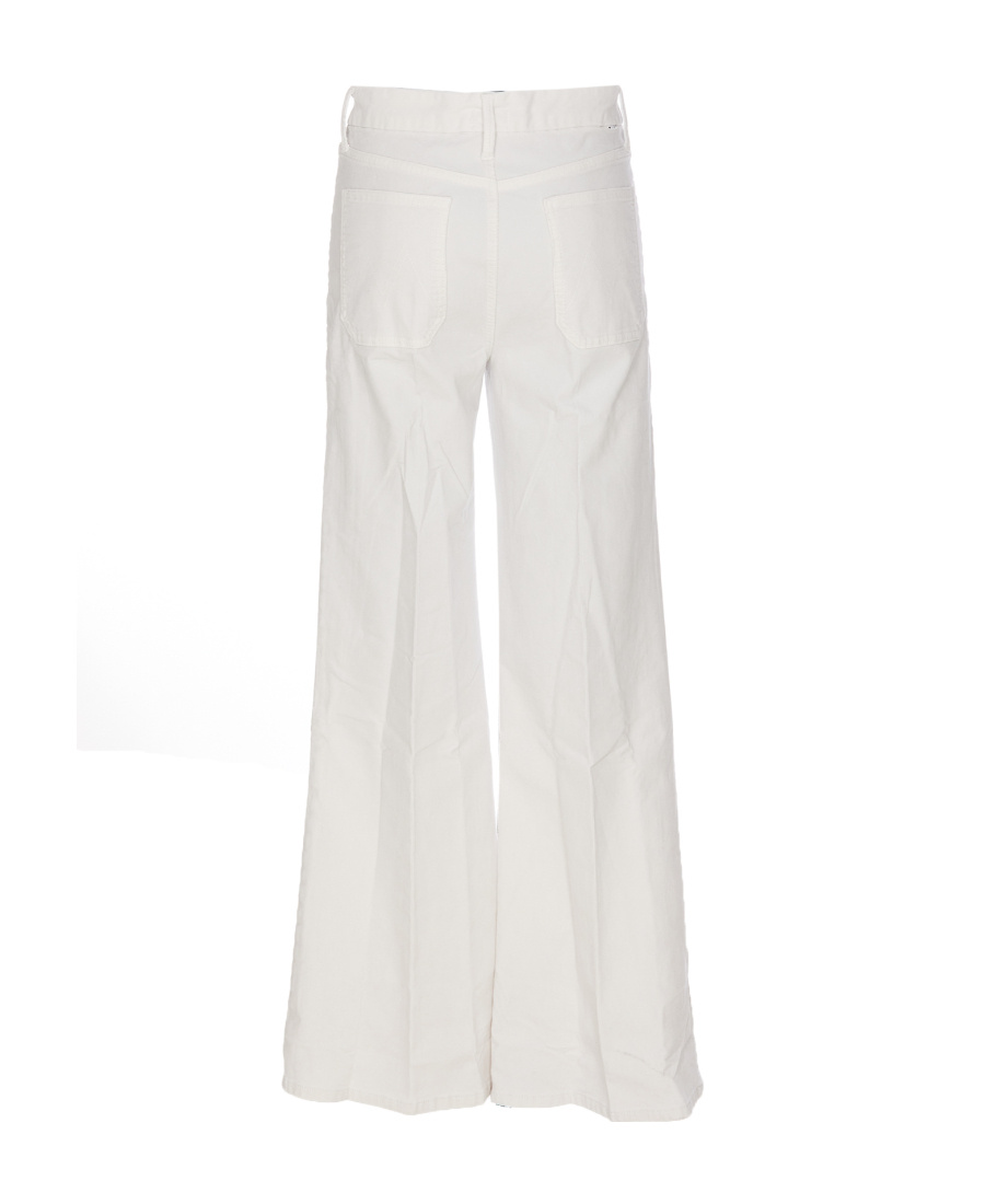 Mother Jeans The Dodger Sneak White In White