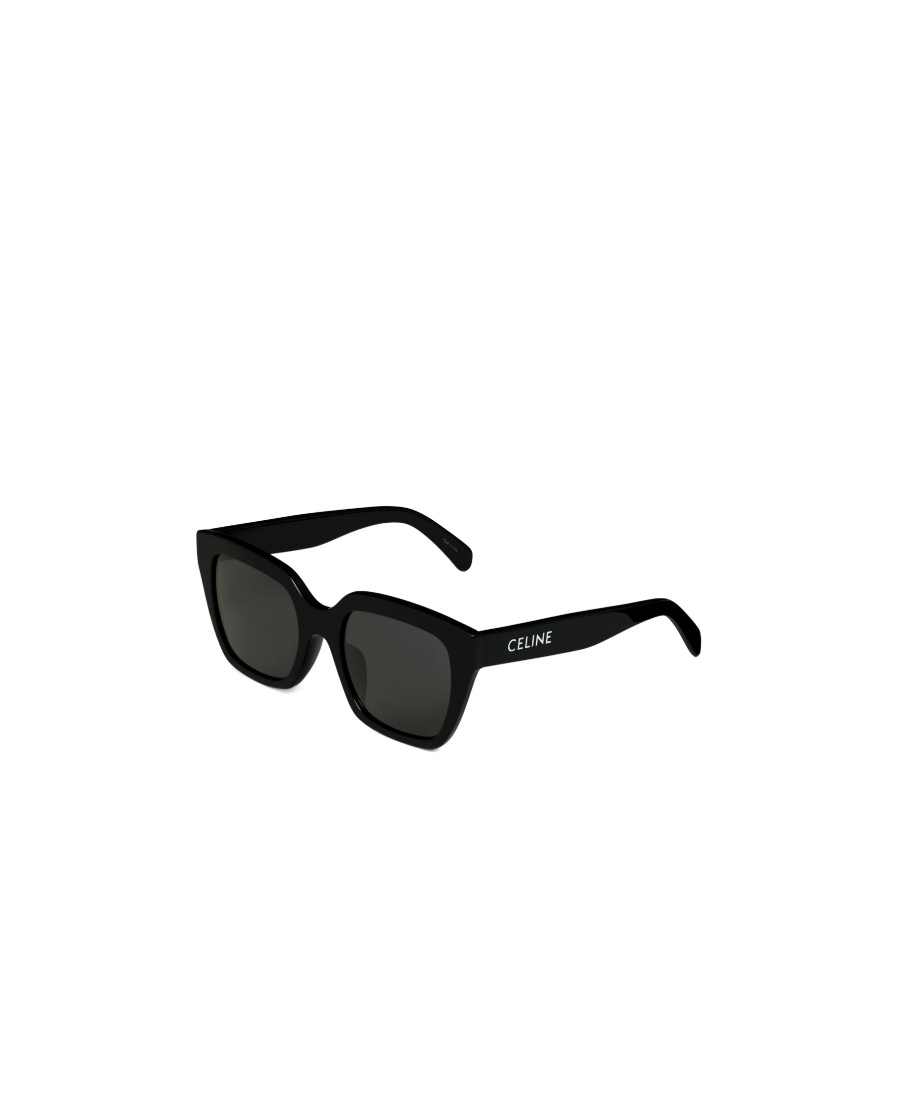Celine Monochroms Cl 40198f 01a Butterfly Sunglasses In Black