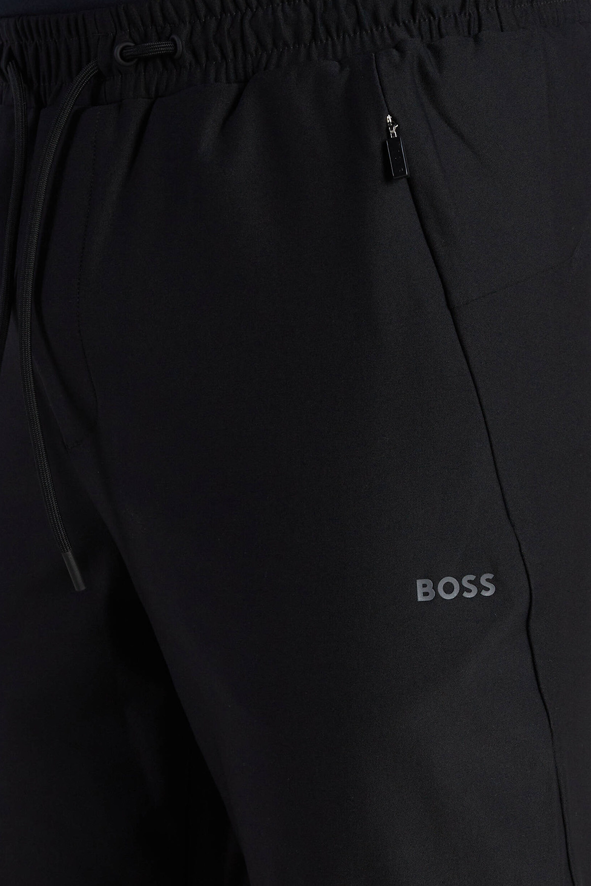 Hugo Boss Hicon Active Logo-detail Track Pants In Black