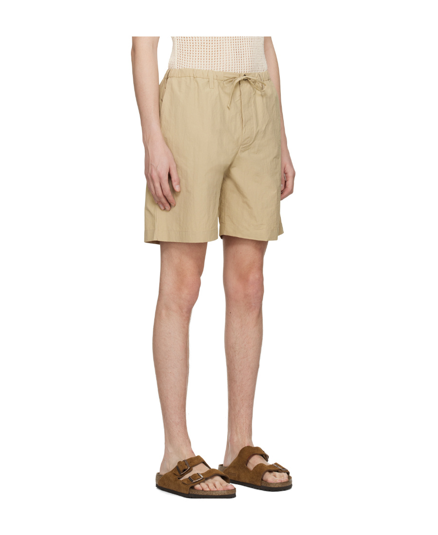 Nanushka Elasticated-waist Shorts In Nude