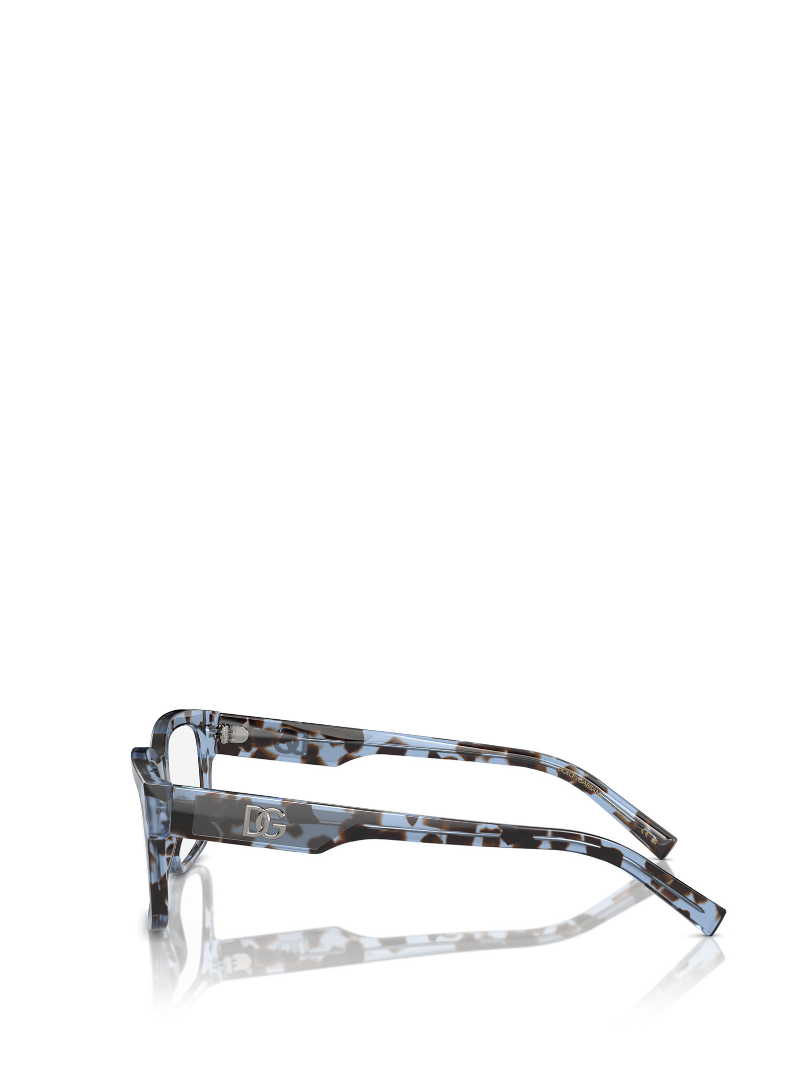 Dolce & Gabbana Dolce Gabbana Eyewear Rectangular Frame Glasses In Neutral