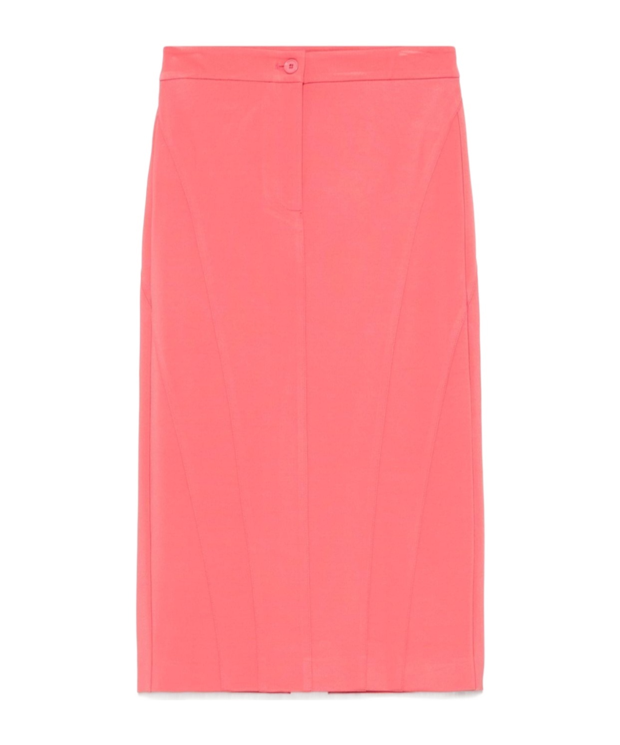 Pinko Panelled Midi Skirt In Pink