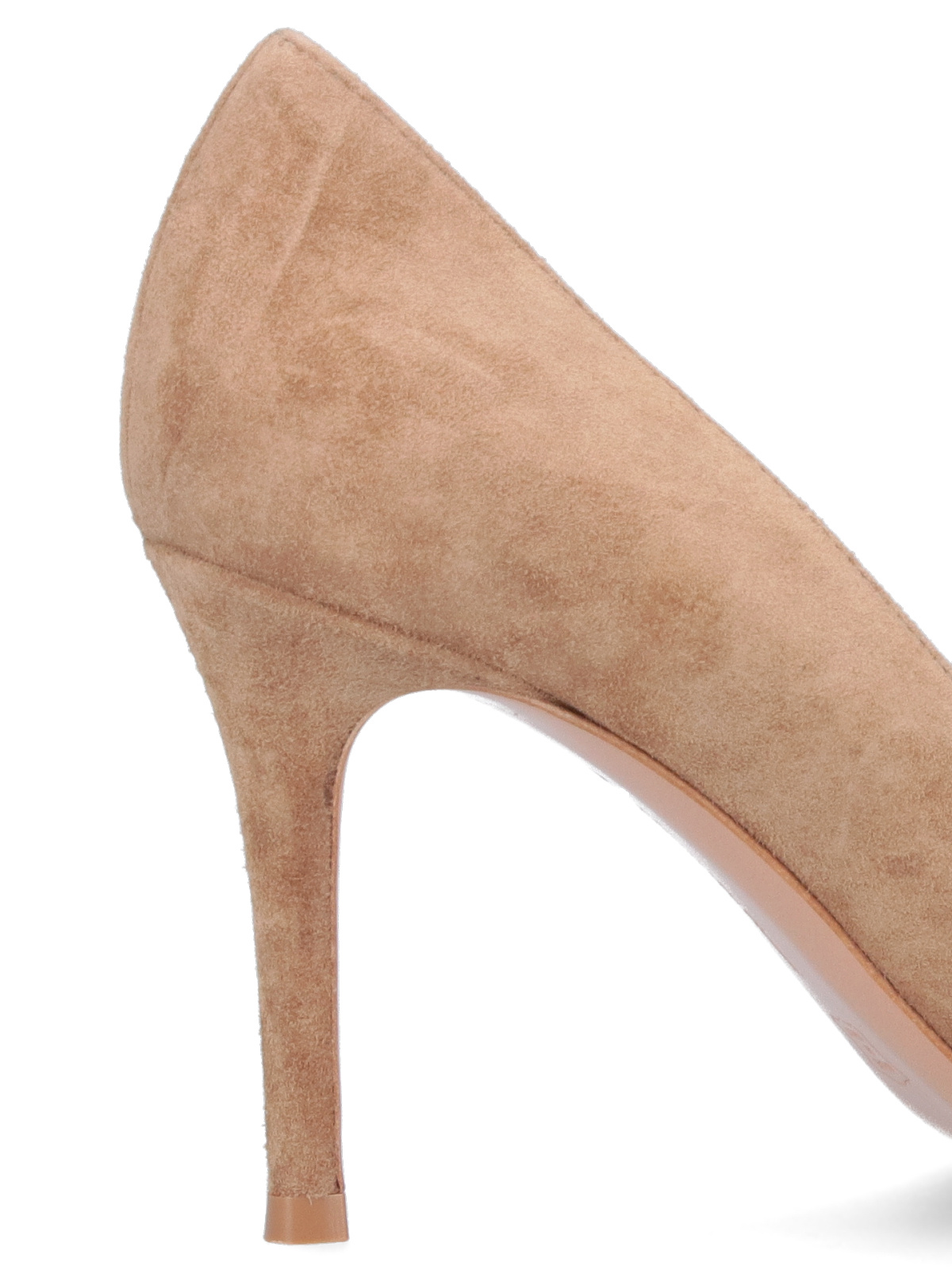 Gianvito Rossi Gianvito 85 Mm Heeled Shoes Beige In Nude