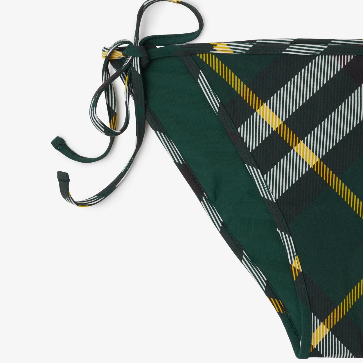 BURBERRY CHECKED BIKINI BRIEFS