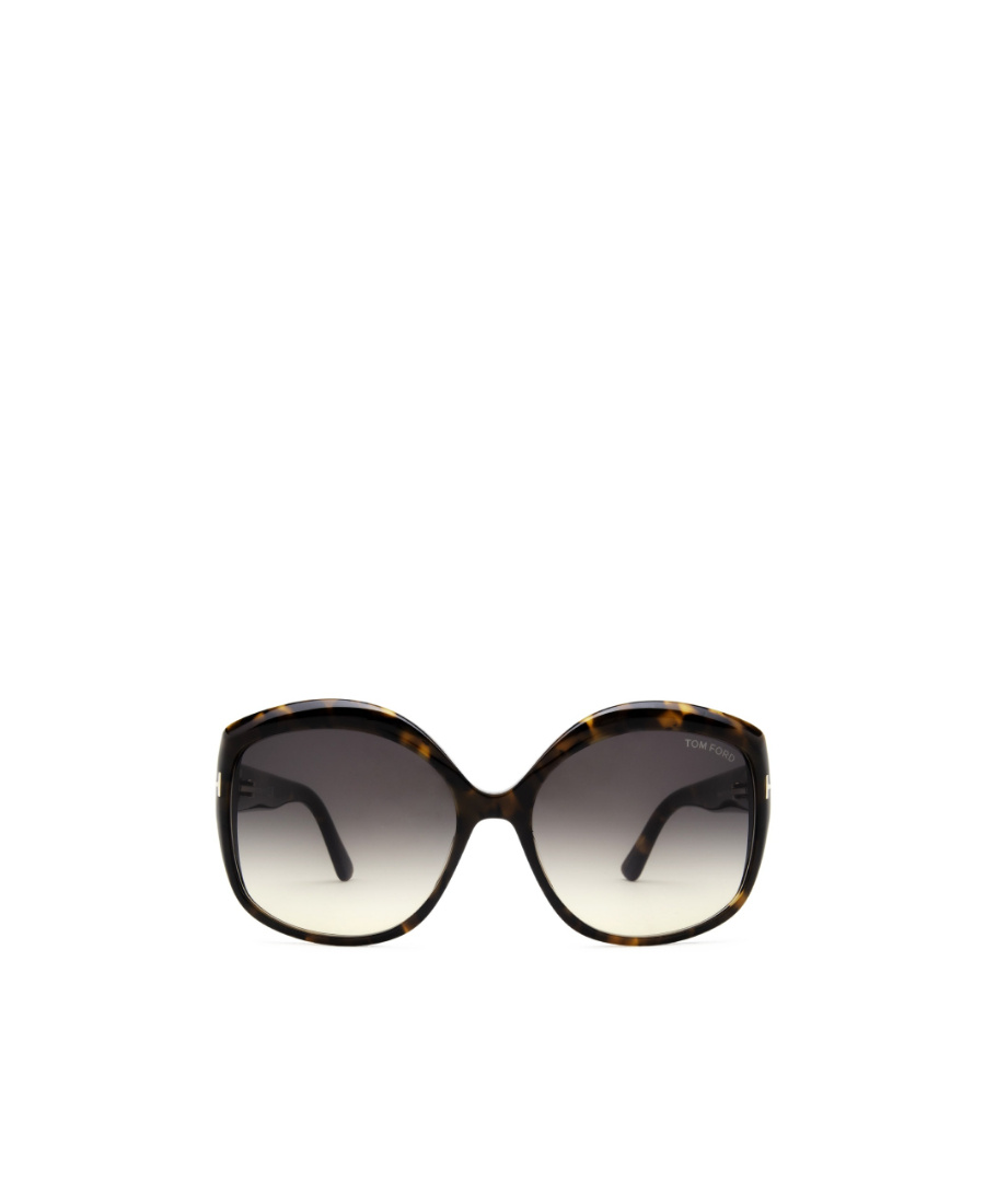 Tom Ford Logo Sunglasses In Black
