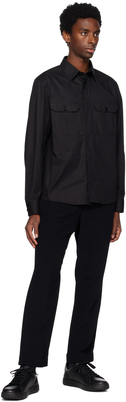 Ferragamo Gancini Number Sneakers In Black