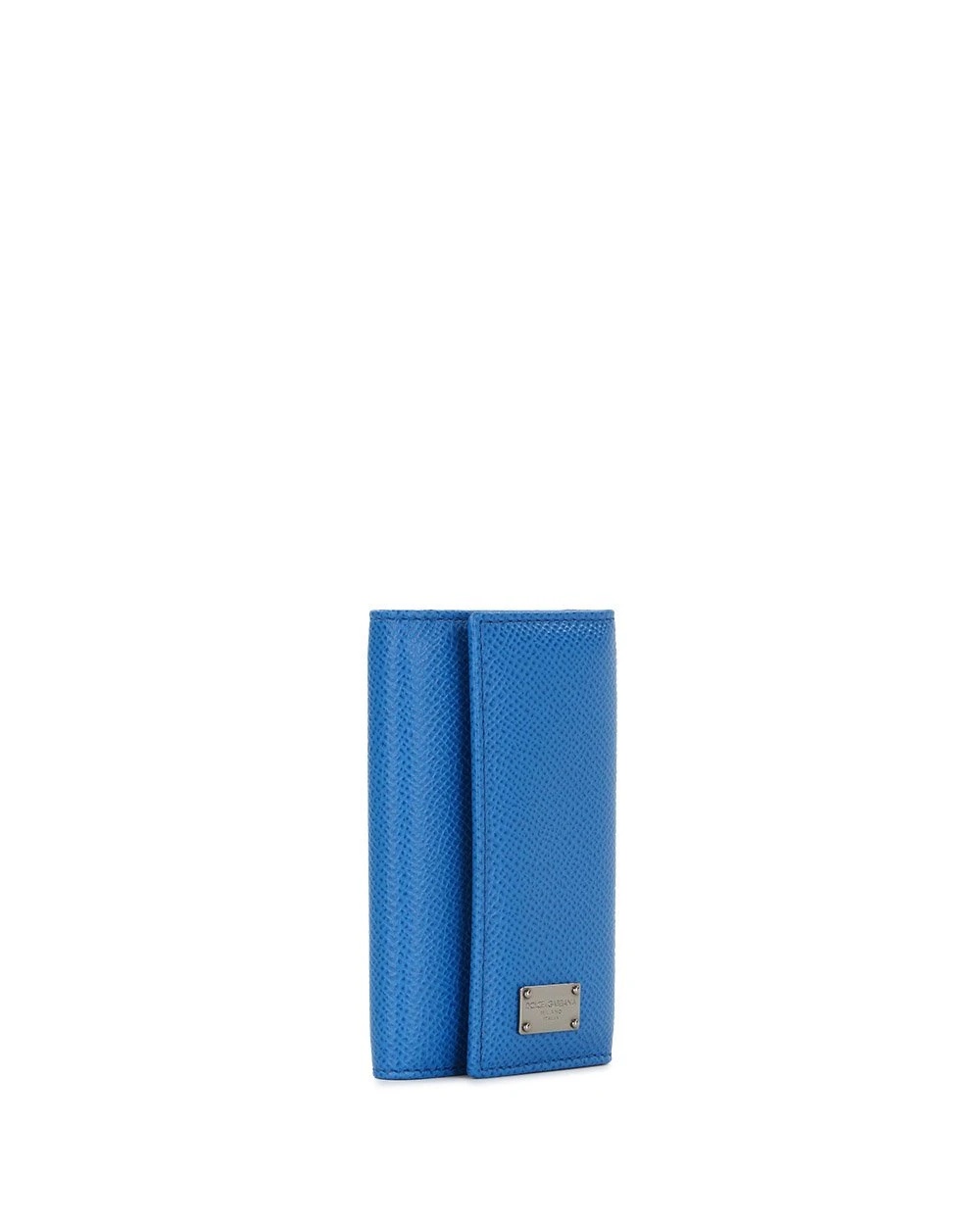 Dolce & Gabbana Logo Details Key Bag In Blue