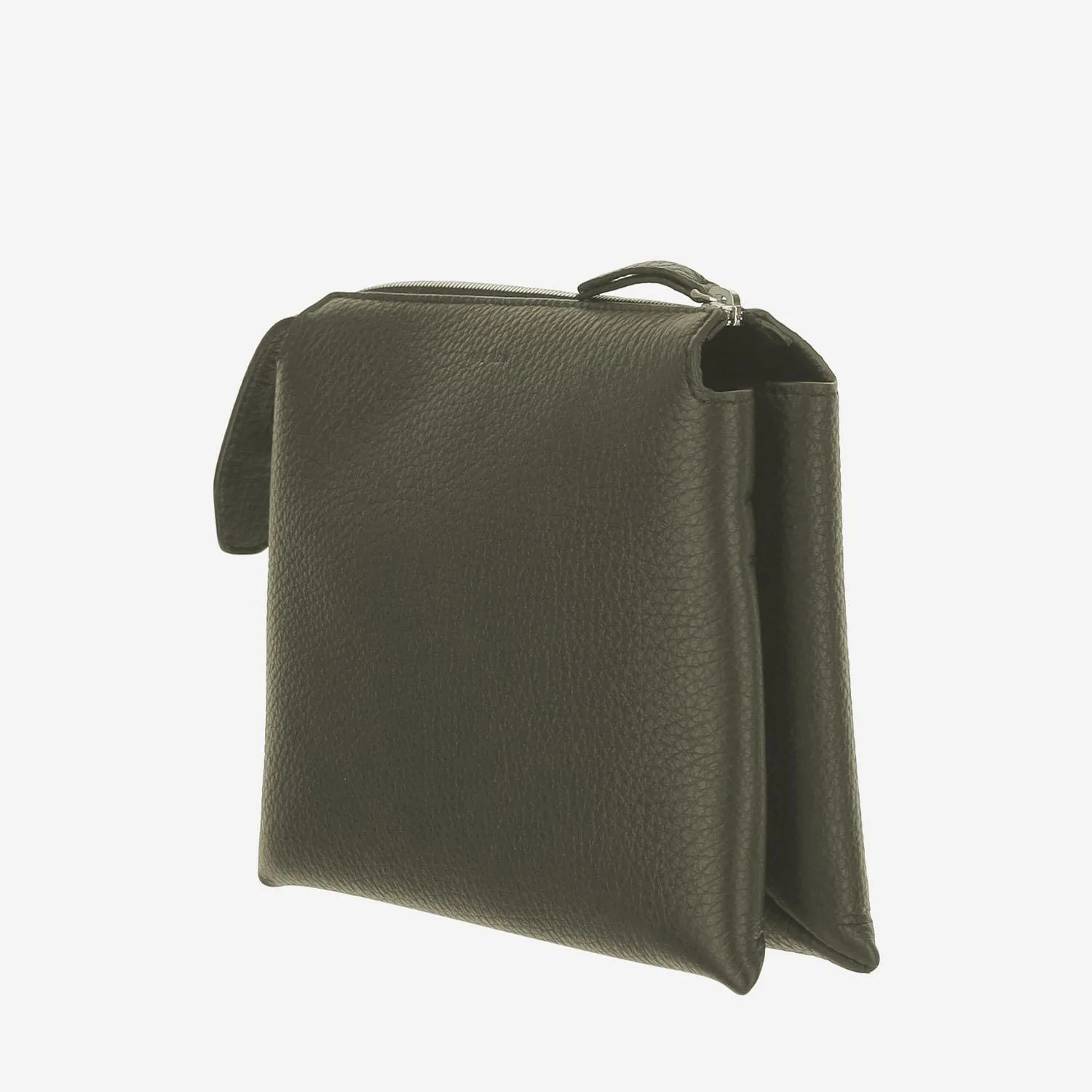 The Row Zipper Shoulder Bag In Green