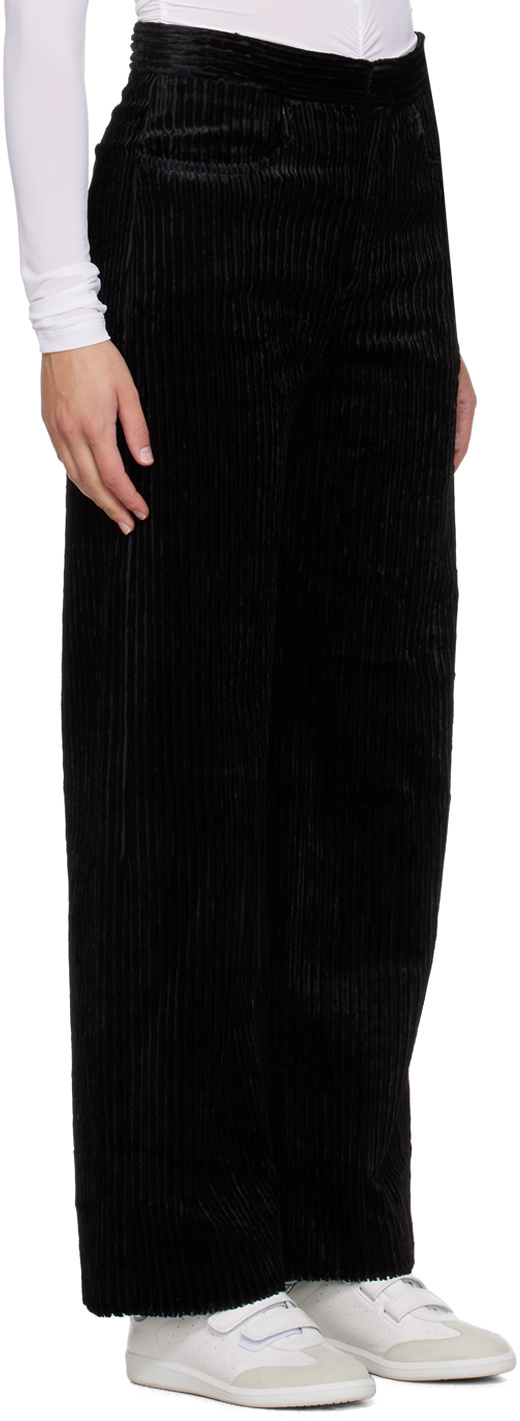ISABEL MARANT RIB CASUAL PANTS