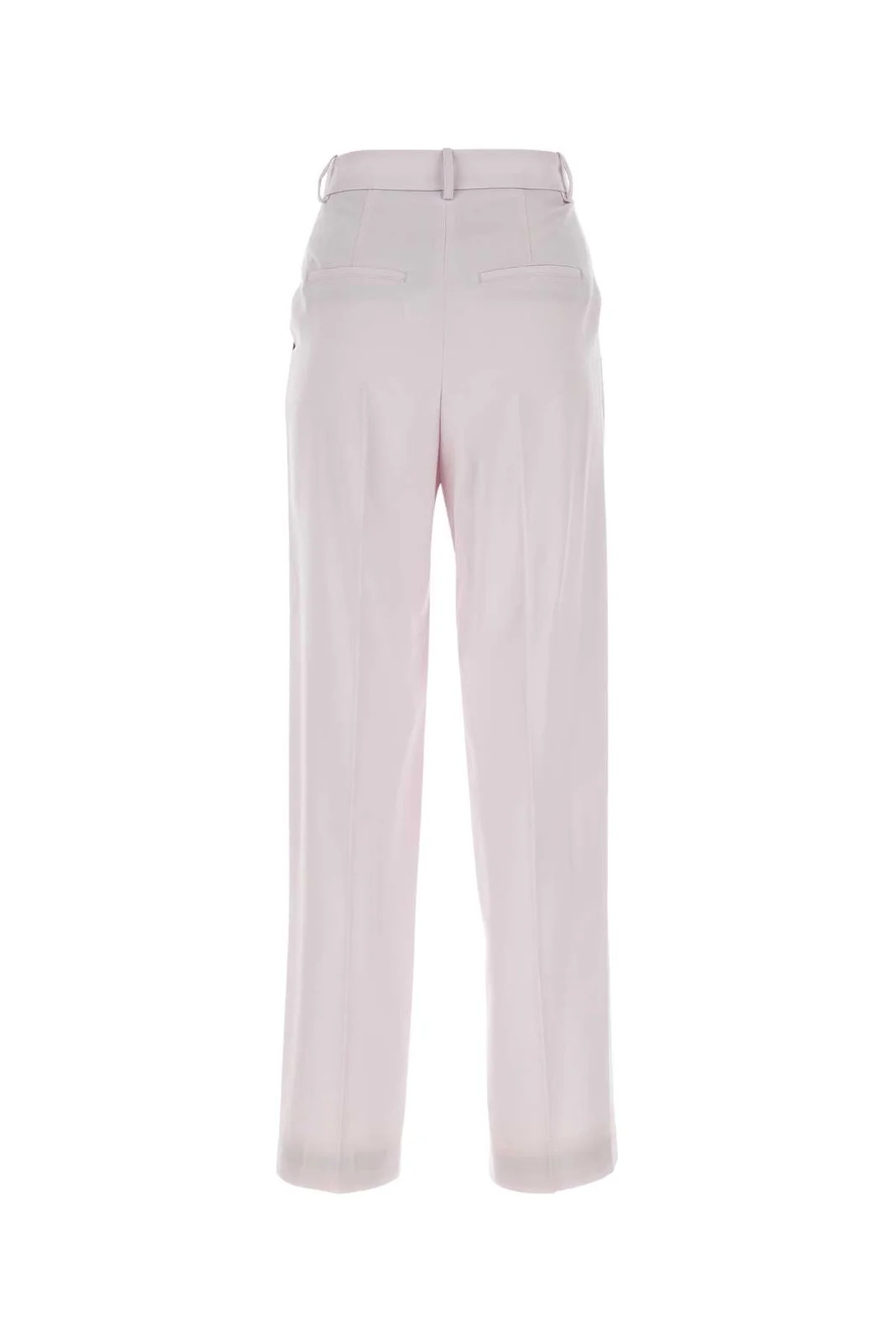 Low Classic Pleated Tailored Trousers In Pink
