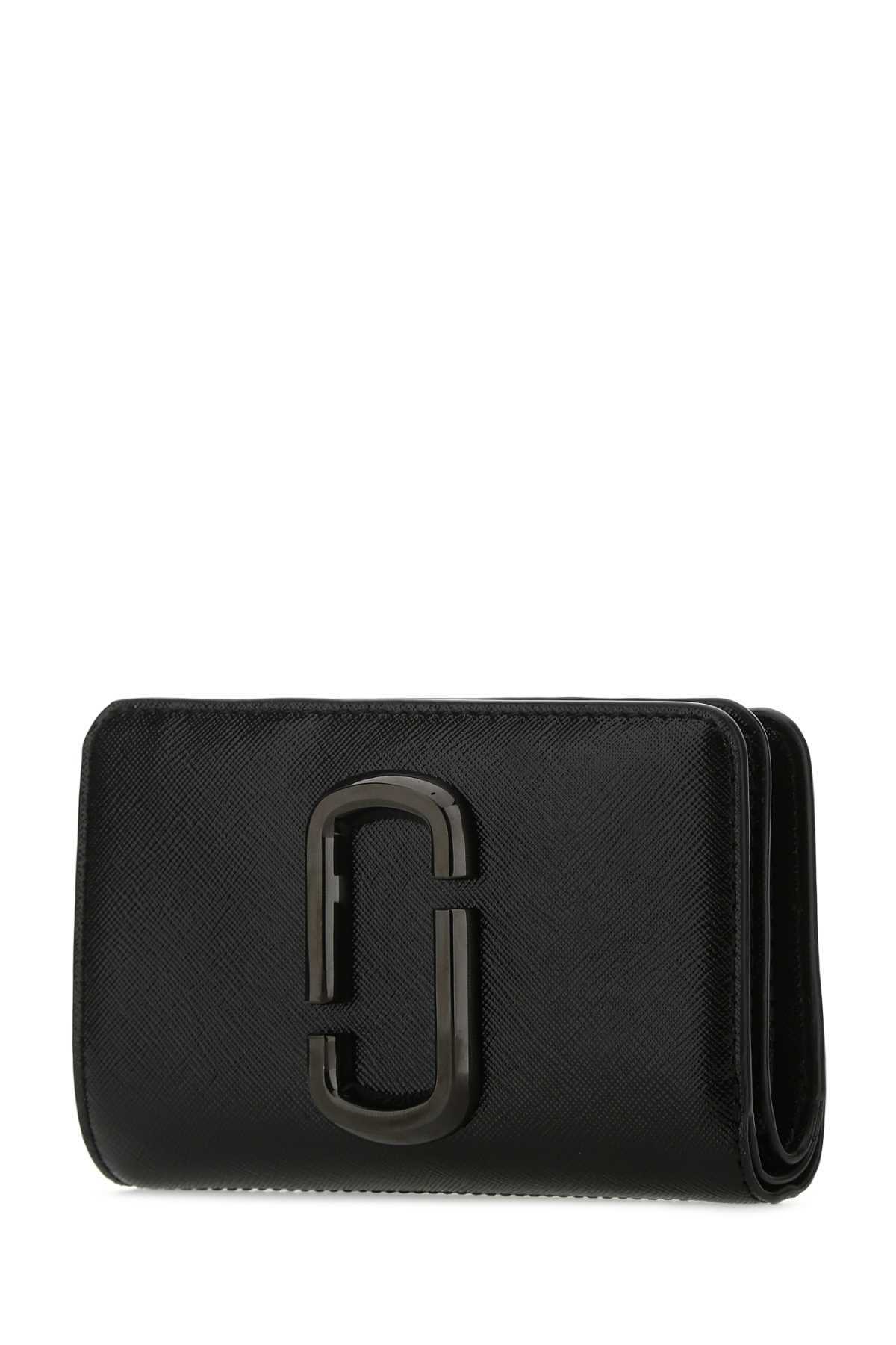 Marc Jacobs Snapshot Dtm Compact Wallet In Black
