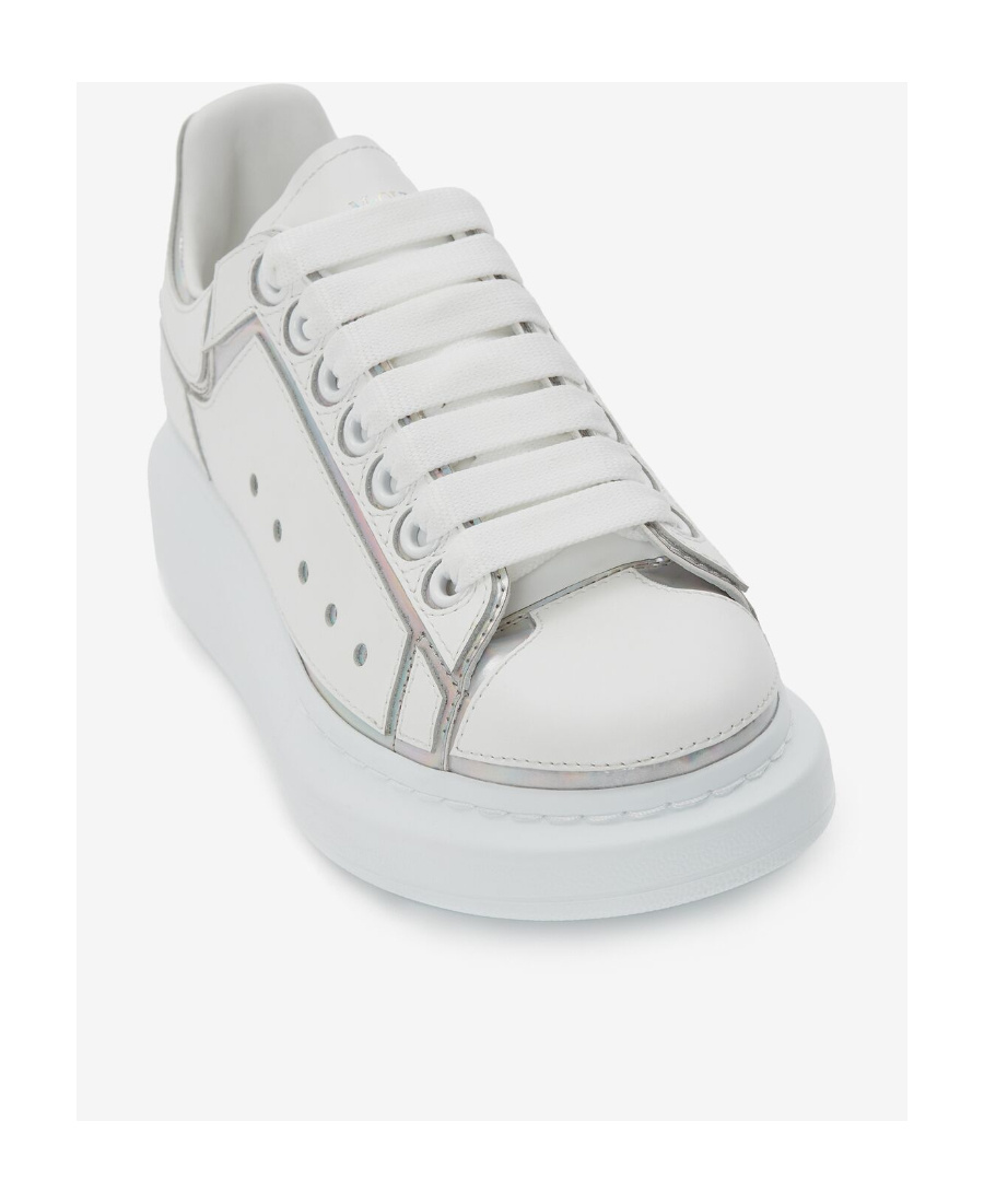 Alexander Mcqueen Low-top Oversized Sneakers In White