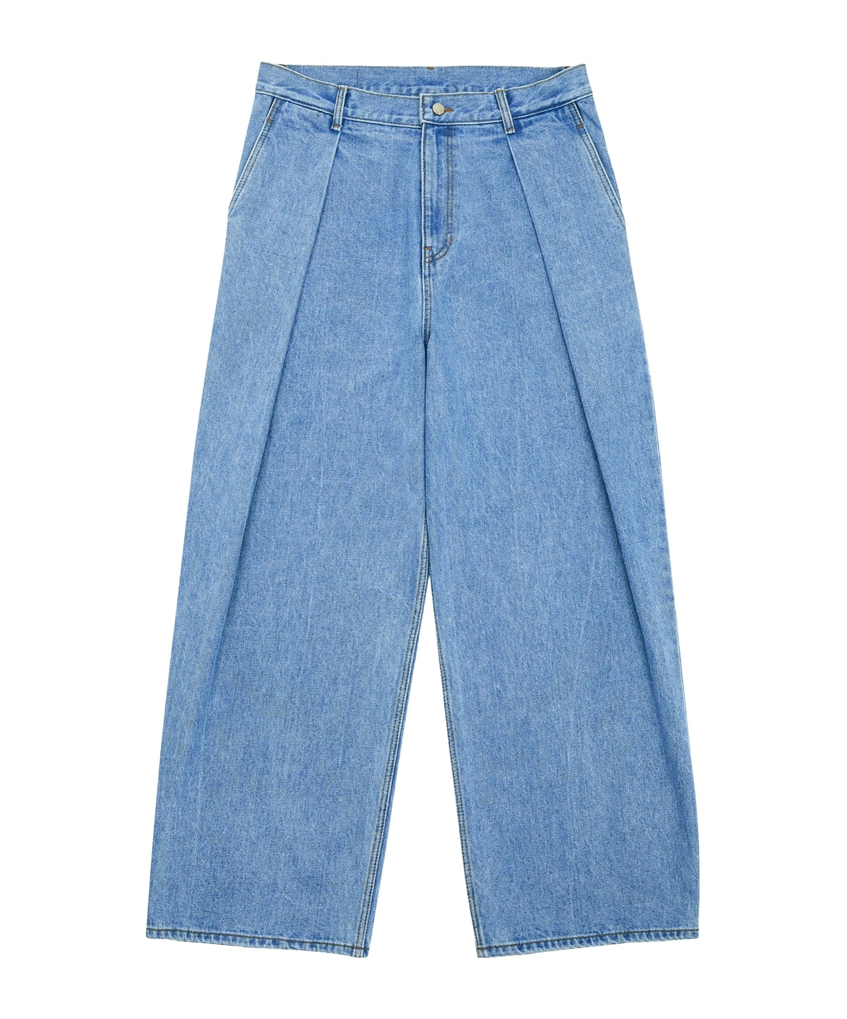Ader Error Logo Jeans In Blue