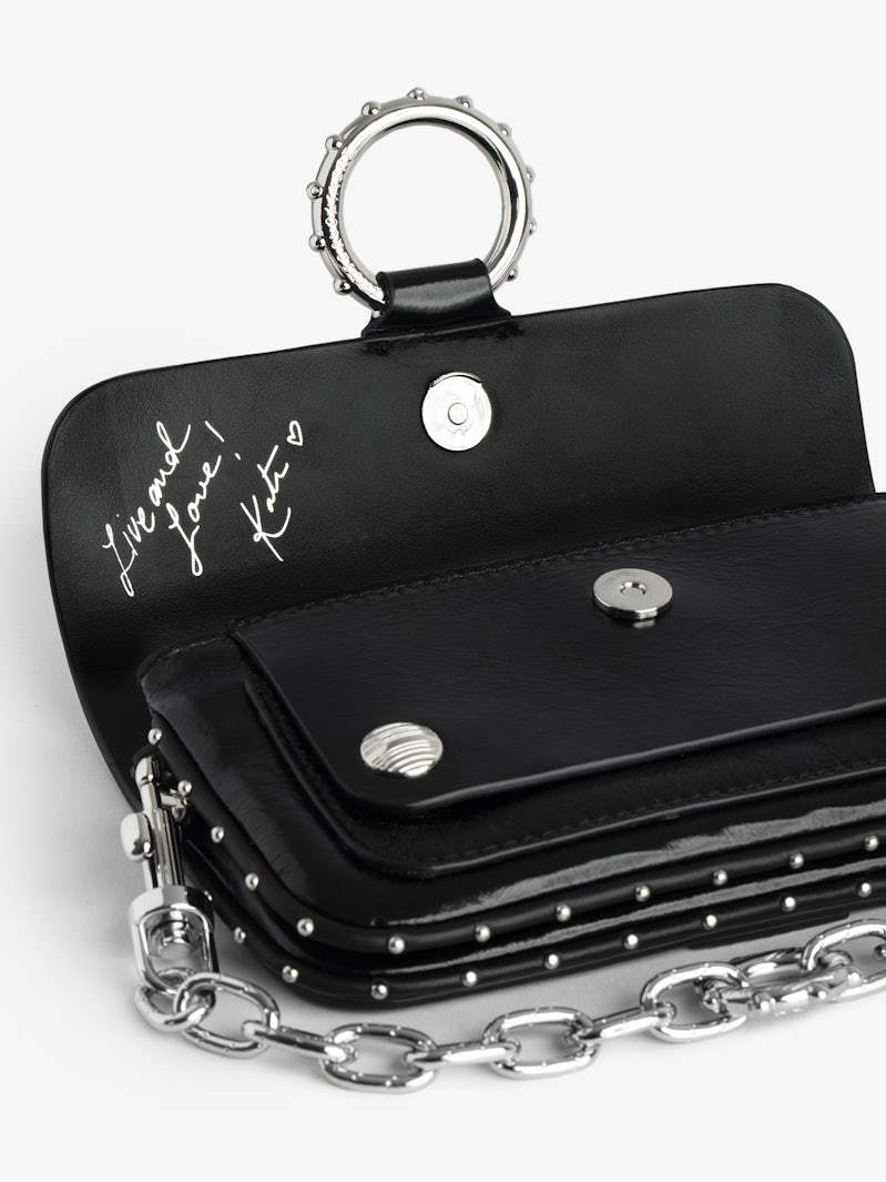 Zadig & Voltaire Kate Clutch Bag In Black