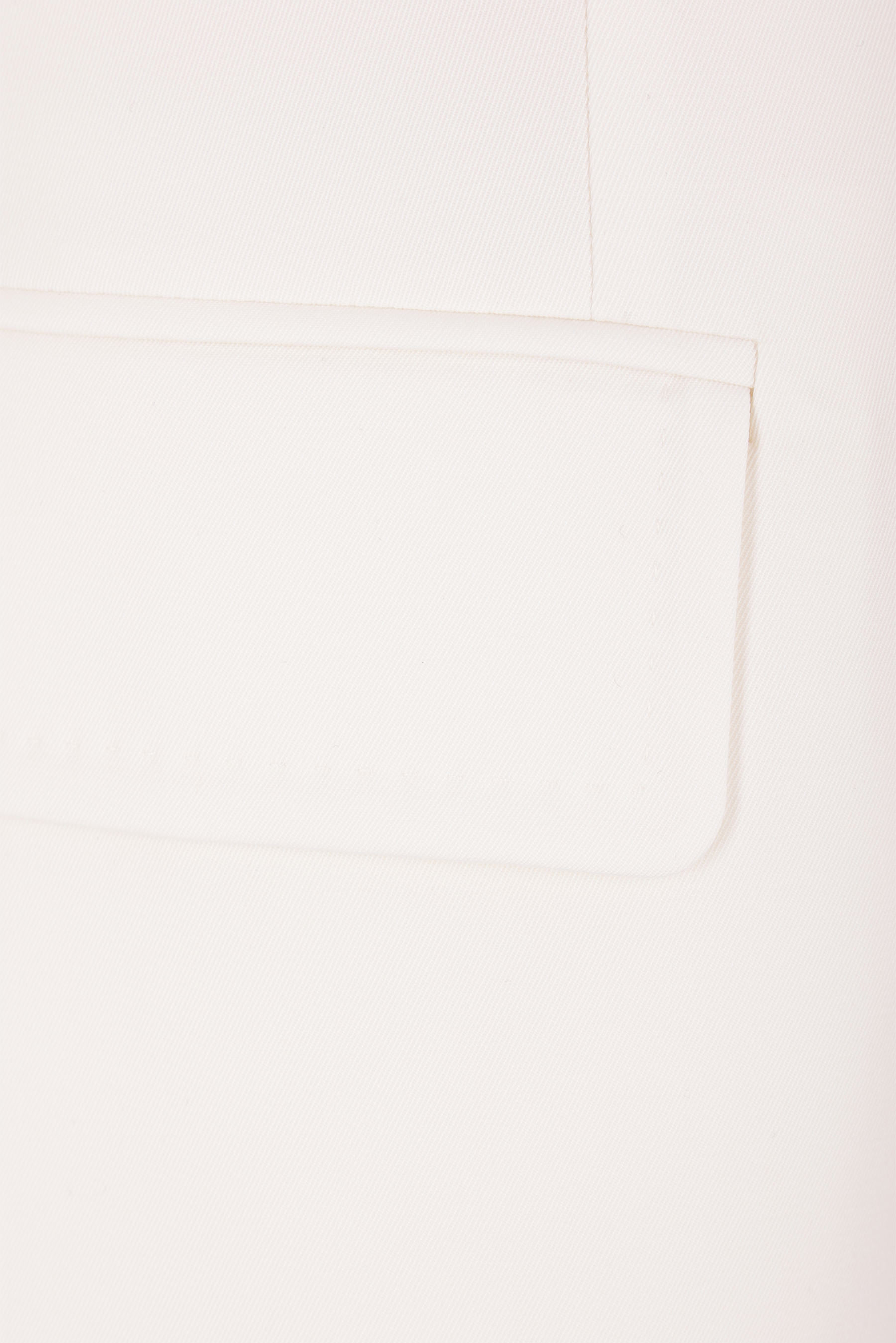 Max Mara Long-sleeved Suit Coat In White