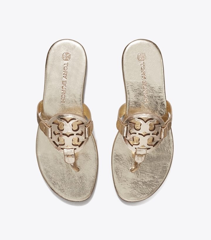 Shop Tory Burch Logo T-shirt In Nude