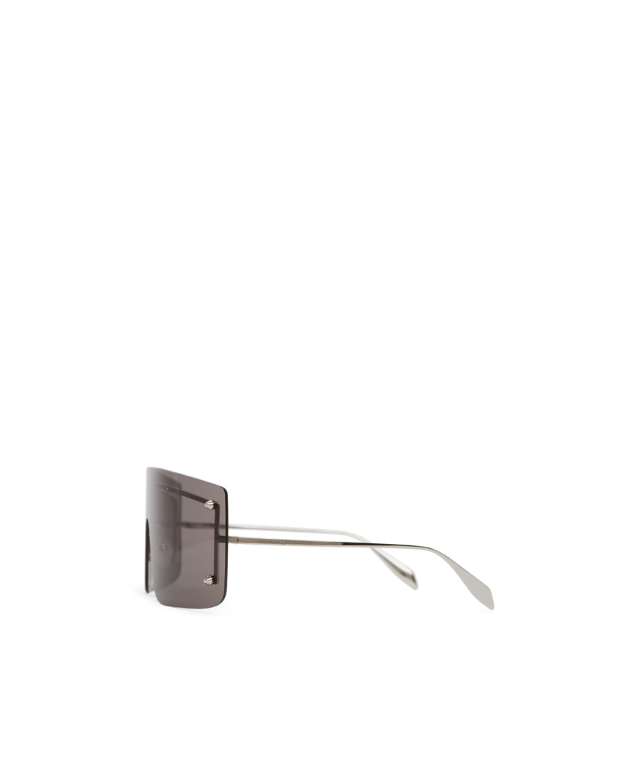 Alexander Mcqueen Oversized-frame Tinted Sunglasses In Gray