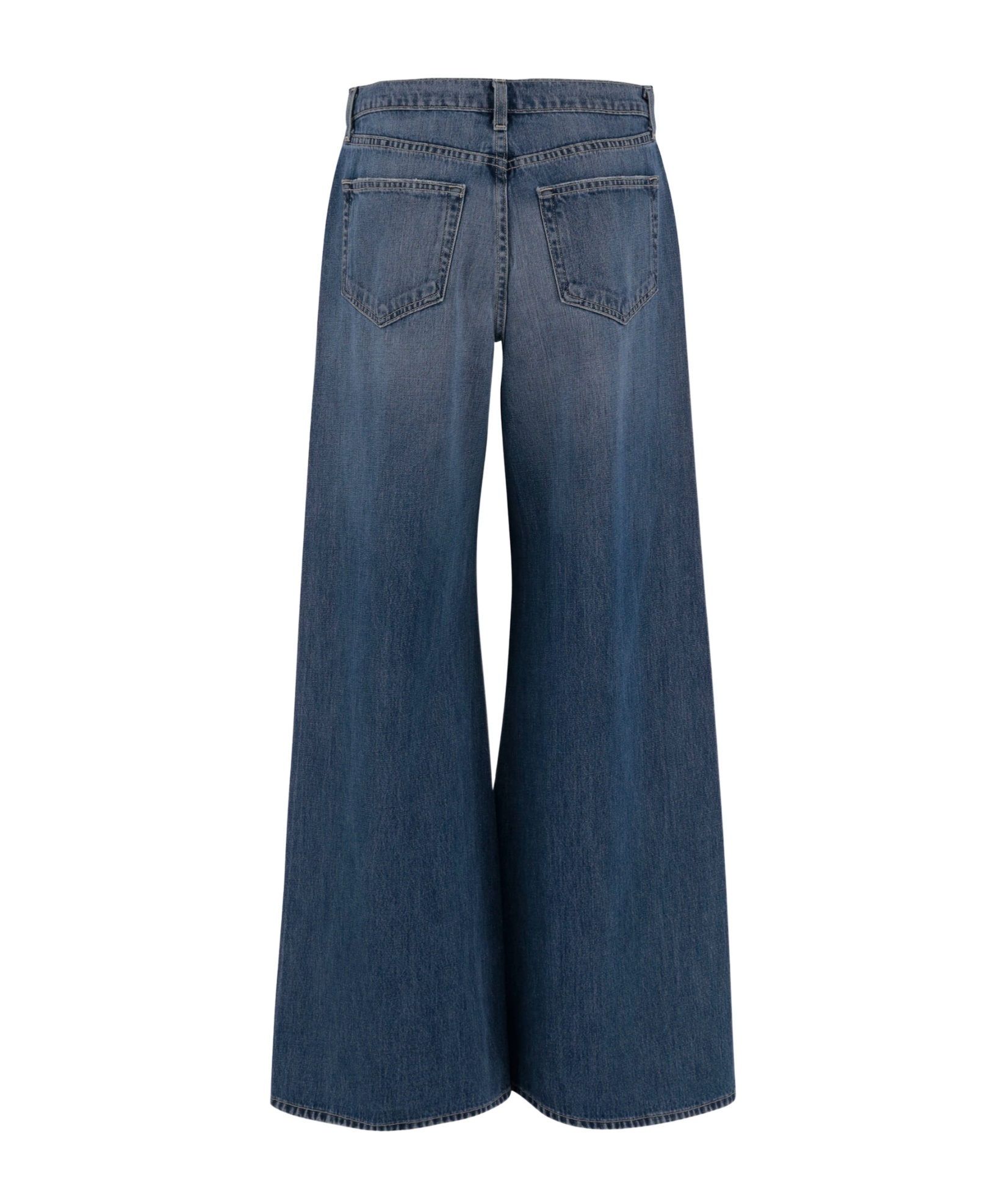 L'agence Wide-leg Jeans In Blue