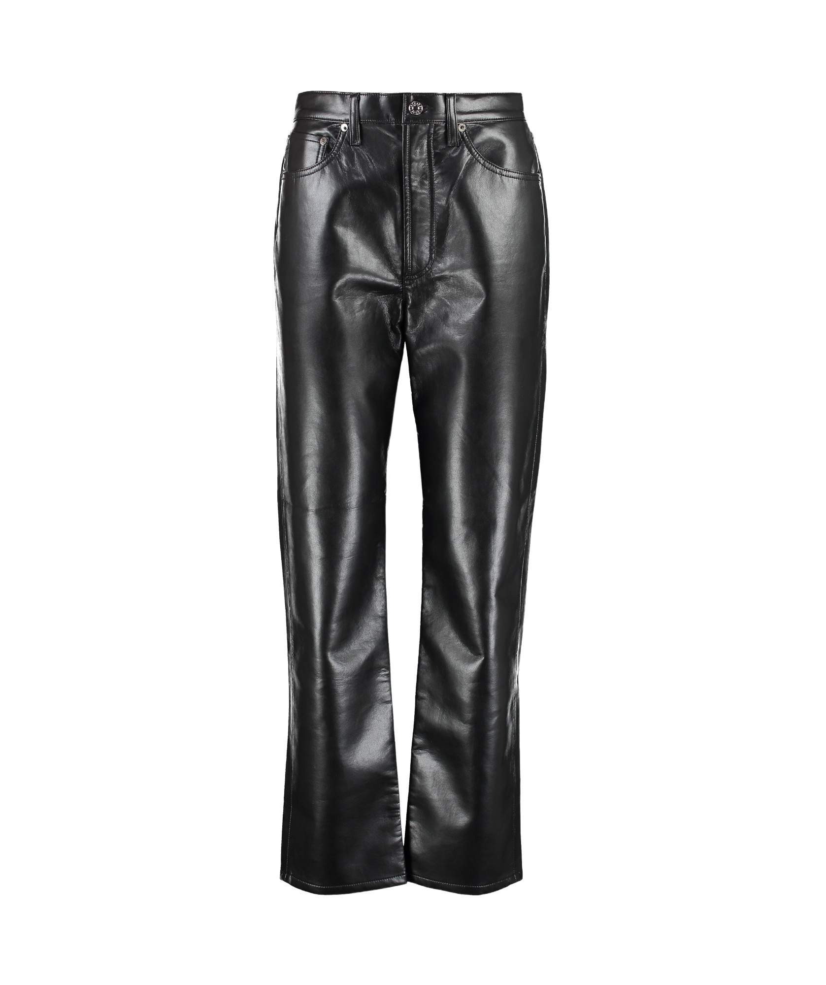 Agolde 90 's Pinch Waist Pants In Black