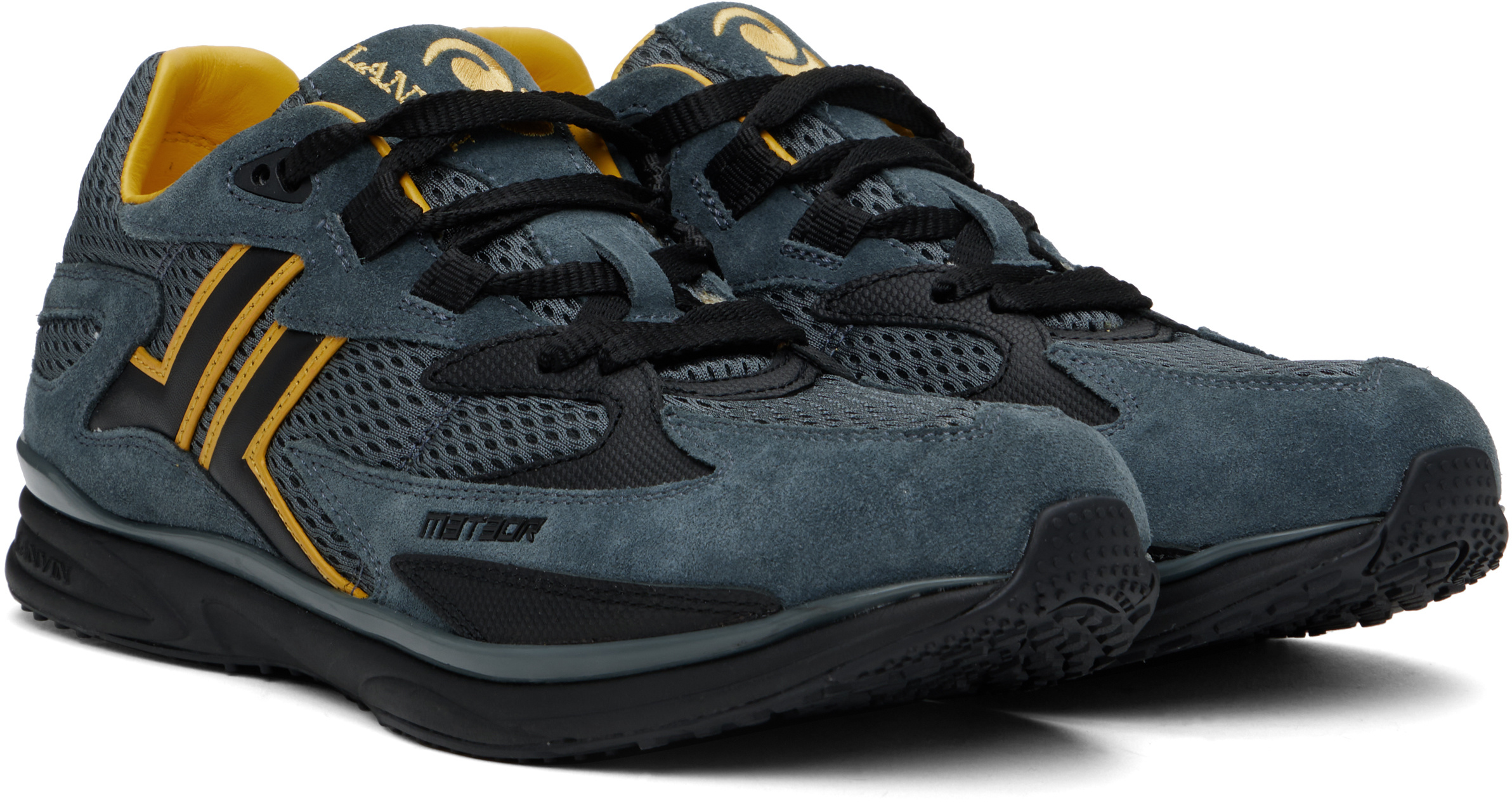 Lanvin Meteor Runner Sneakers In Blue