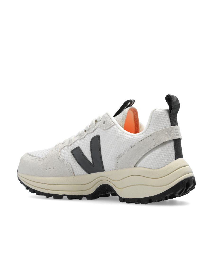 VEJA VENTURI ALVEOMESH LEATHER LOW-TOP SNEAKERS