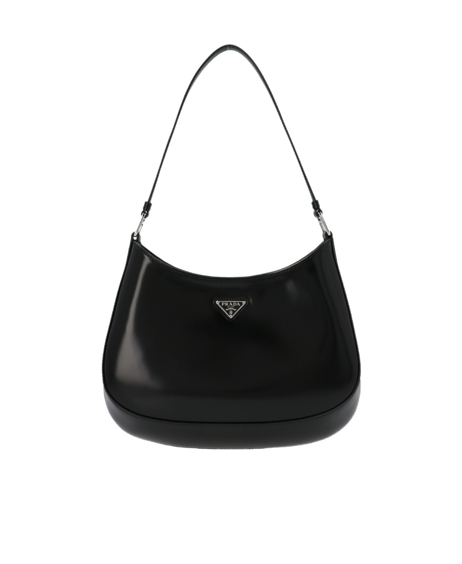 Prada Cleo Shoulder Bag In Black