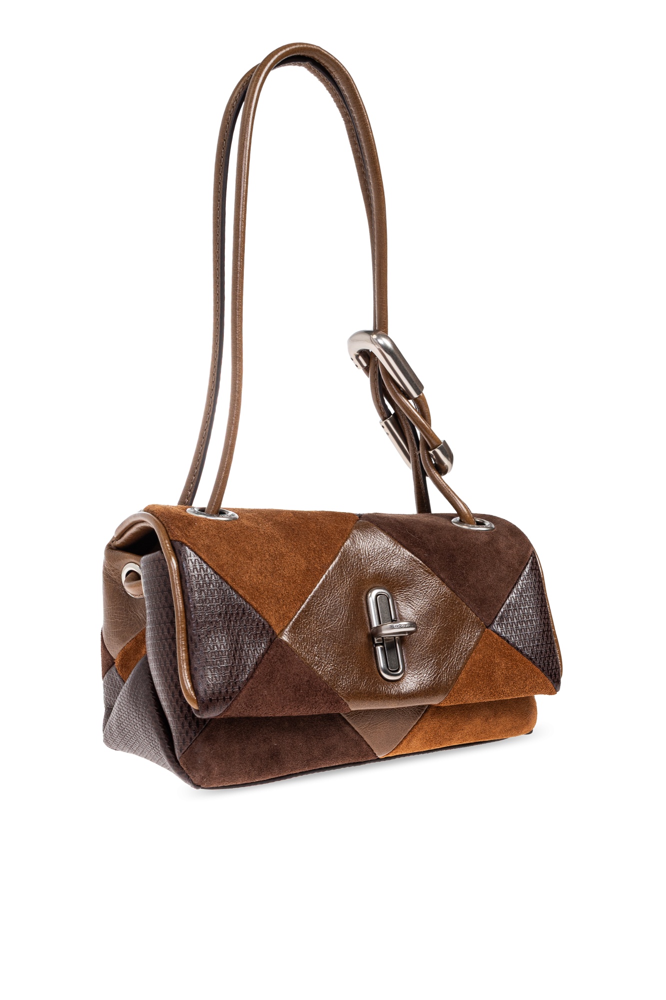 Marc Jacobs Flap Shoulder Bag In Brown