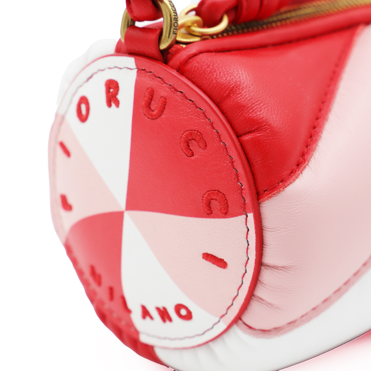 Fiorucci Multicolor Leather Shoulder Bag