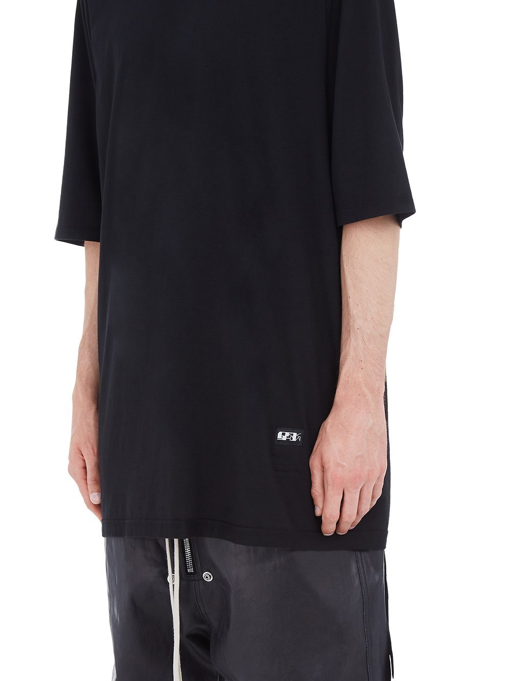 RICK OWENS DRKSHDW DRAPED STRAP T-SHIRT
