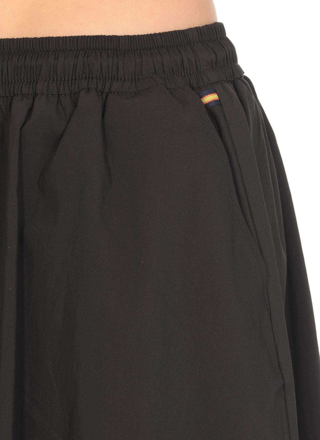 K-way Drawstring Pleat Detailed Skirt In Black