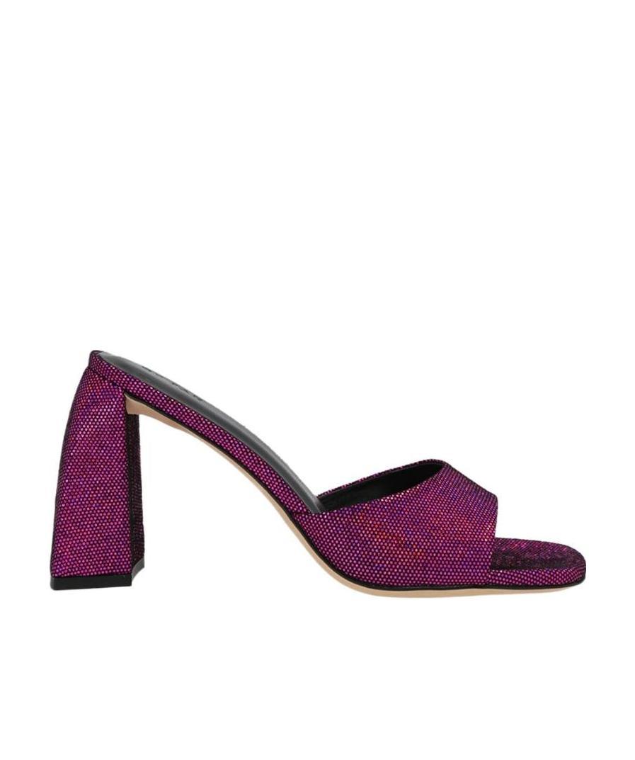 Shop By Far Michel Slip-on Sandals In Red