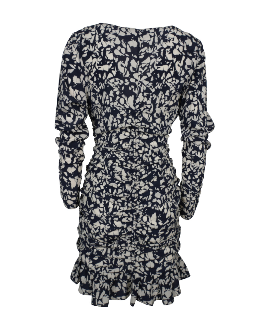 Isabel Marant Printed Dress In Black