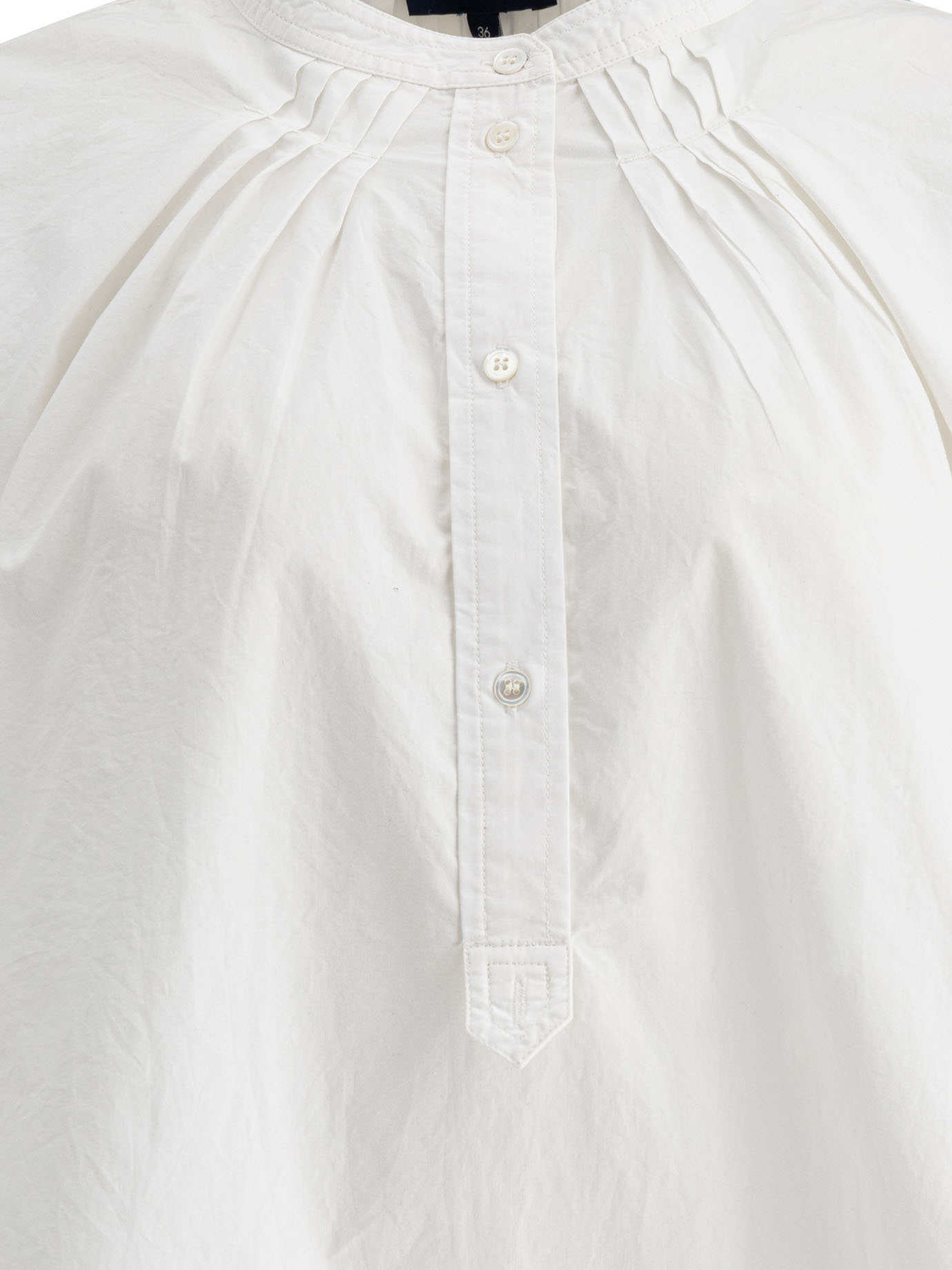 Soeur Cotton Blouse With Wide Slevees