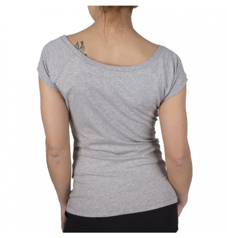 Shop Iceberg Printed T-shirt With Round Neck In Gray