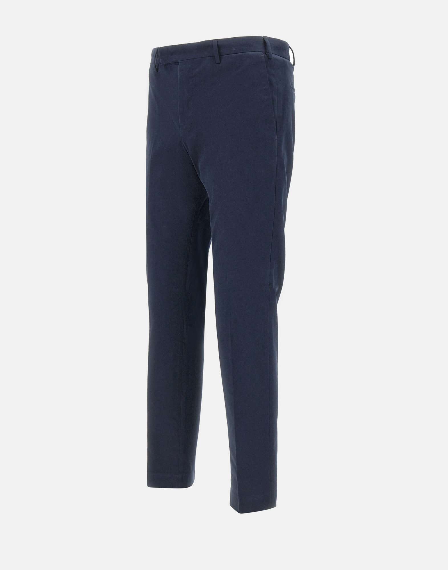 Pt Torino Belt Loop Casual Pants In Blue