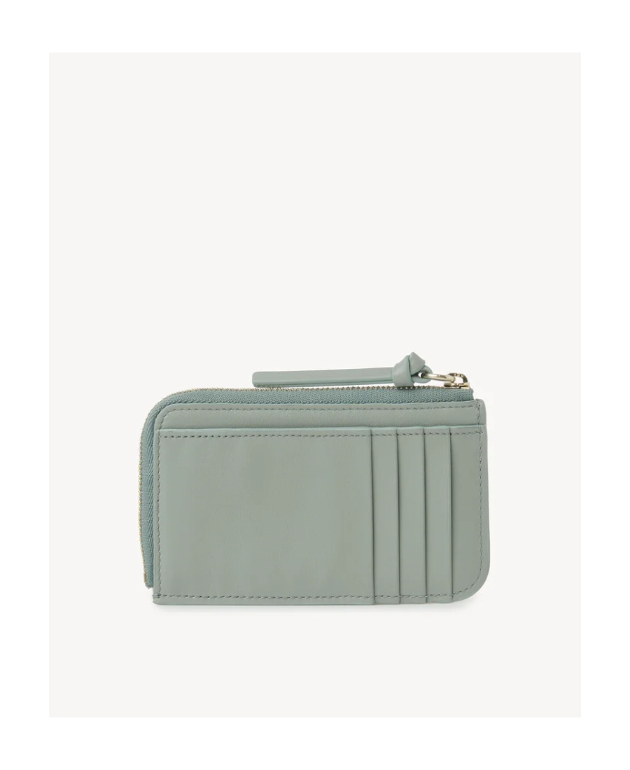 Chloé Chloe É Sense Small Wallet In Gray