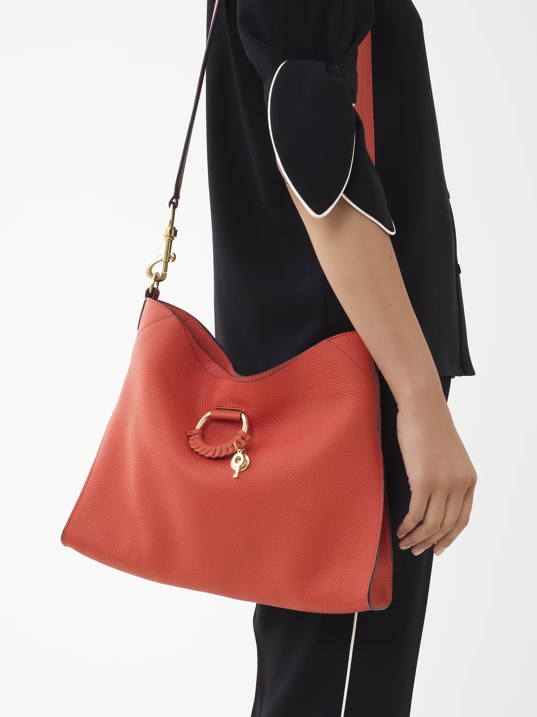 Shop See By Chloé Joan Small Shoulder Bag In Red