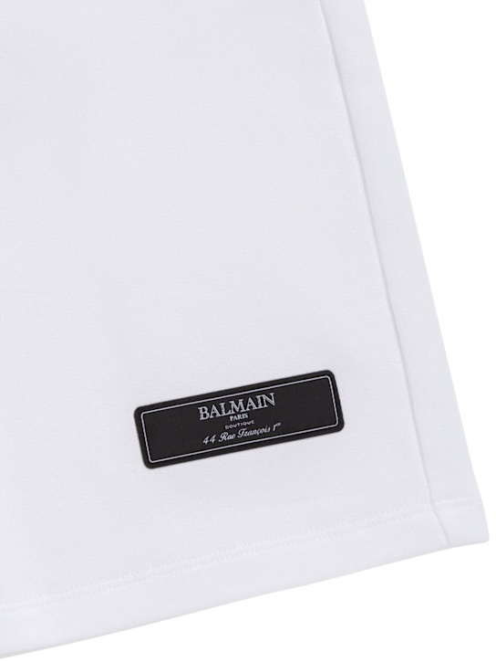 Balmain Elastic Waist Shorts