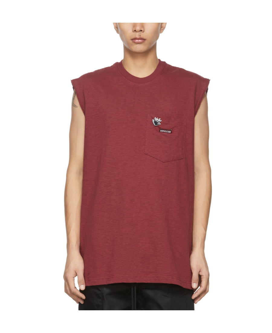 SONG FOR THE MUTE SLEEVELESS ROUND COLLAR VEST 