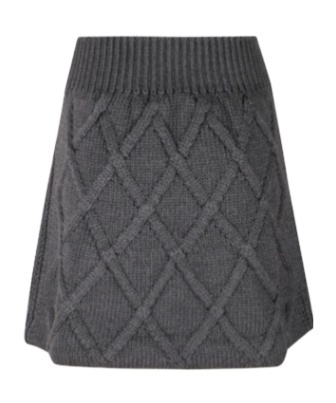 Jil Sander Elastic Waist Skirt In Black