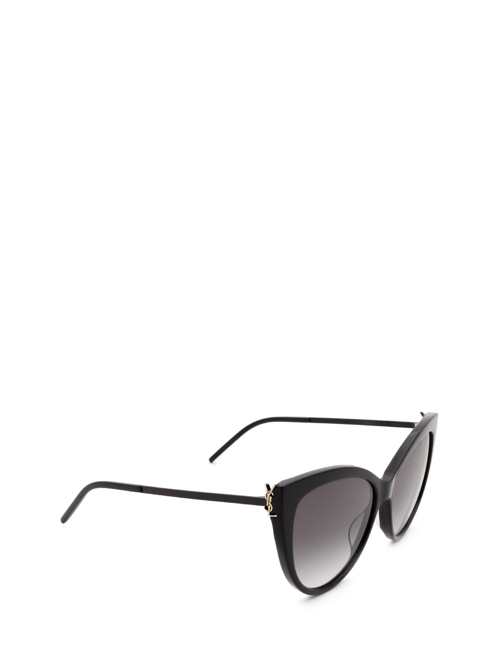 Saint Laurent Eyewear Cat-eye Frame Sunglasses In Gray