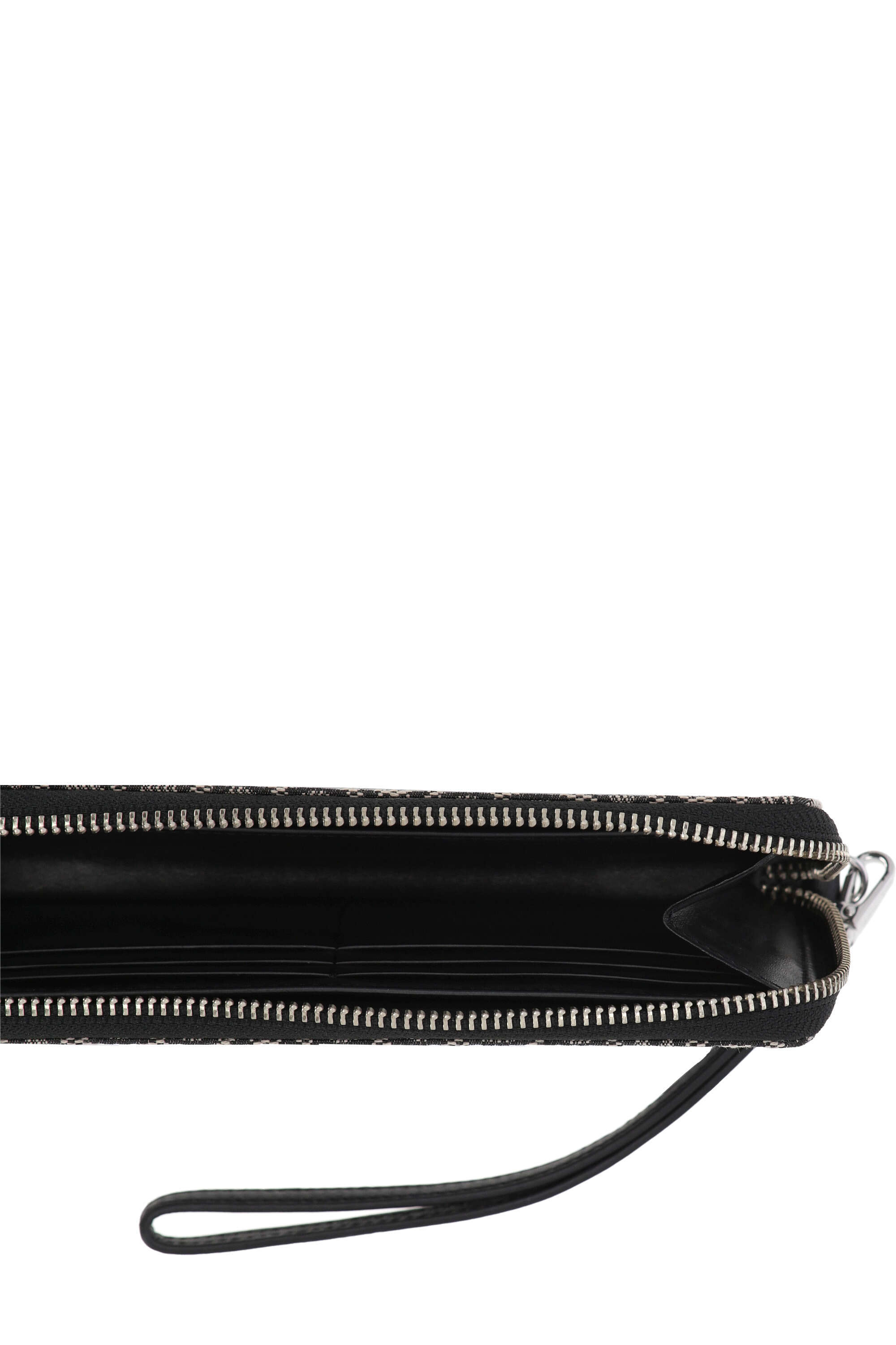 Shop Marc Jacobs The Monogram Continental Wallet In Black