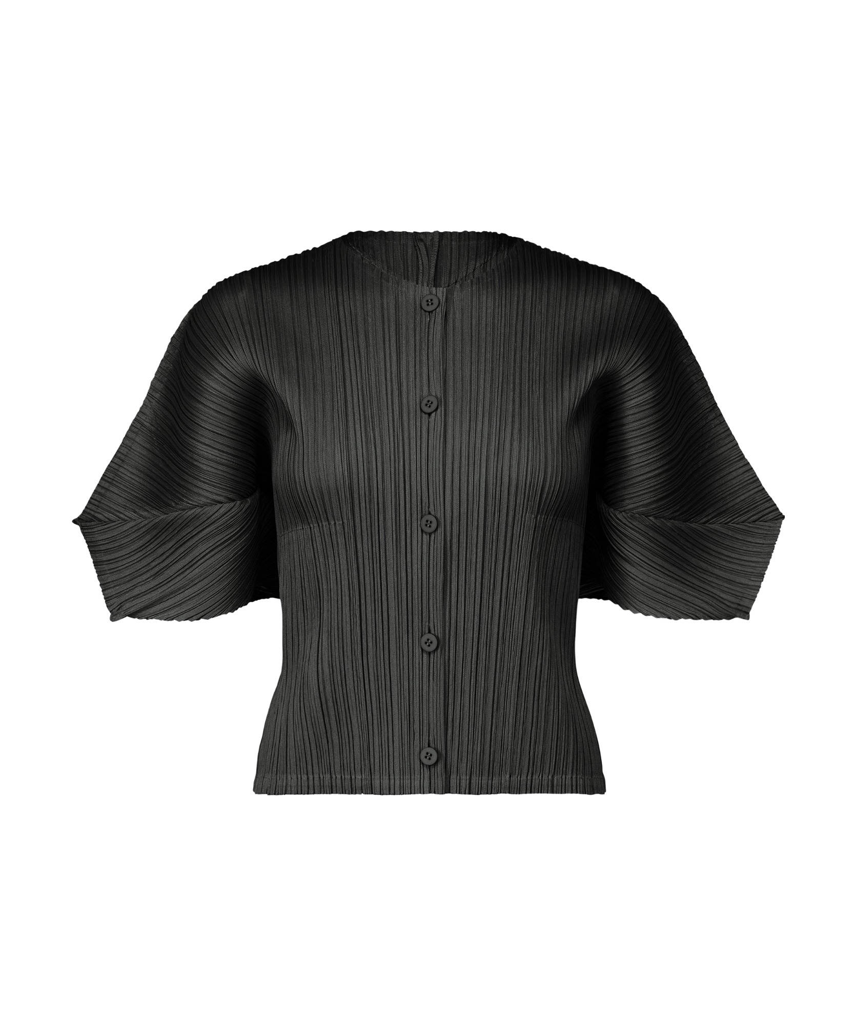 Issey Miyake Black Monthly Colors April Cardigan