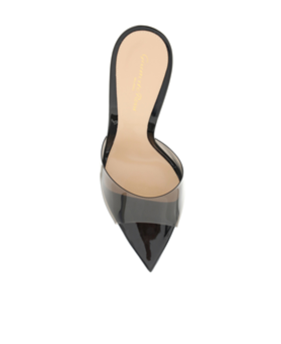 Gianvito Rossi 105mm Elle Pvc Mules In Multicolor