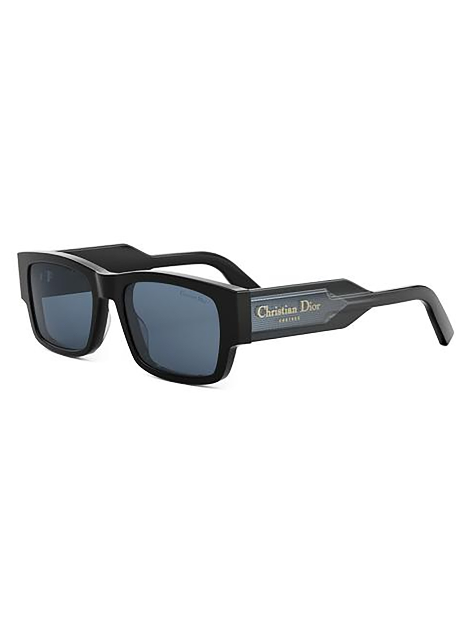 Dior Eyewear Christian  Label S1i Rectangle-frame Sunglasses In Blue